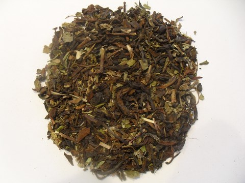 fraicheur du thé à la menthe