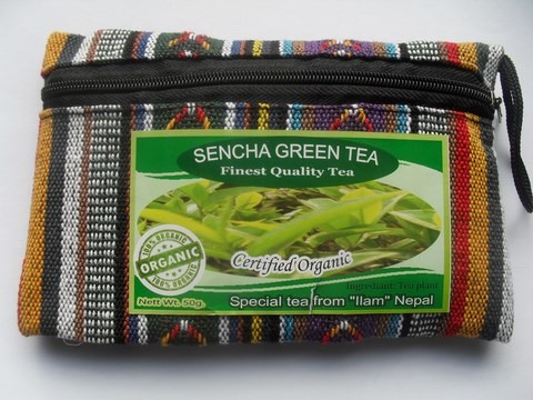 Pochette thé vert Sencha, idée cadeau